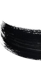 Black paint brush stroke