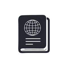 Passport Icon: Global Travel and Adventure