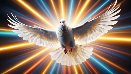 Dove of Peace - Spiritual Symbolism and Hopeful Flight