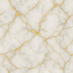 Golden Veins on Marble: An elegant interplay of pristine marble and shimmering gold, capturing a luxury in the details, texture.