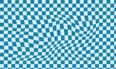 Pattern abstract wave checkerboard background