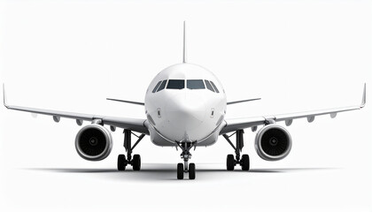 Airbus A320 Family Front View, Modern Passenger Airplane, Commercial Aircraft, Aviation Technology, Flight Transportation