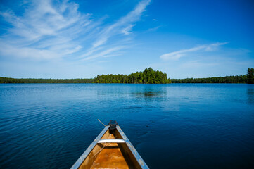 boat on the lake