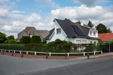 Luxury stand alone houses with cultivated frontyard in Waterloo, Brabant Wallon, Belgium