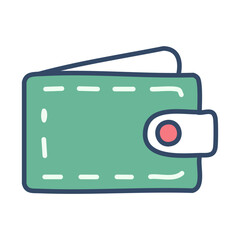 wallet with credit card icon