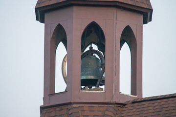 bell in a church steeple
