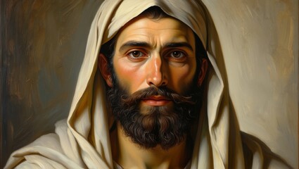 Portrait of Jesus Christ - Religious Art