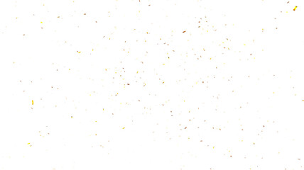 Transparent Gold confetti cannon exploding colorful joy festive celebration