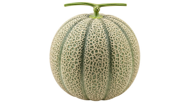 Isolated Cantaloupe
