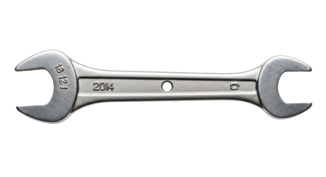 Isolated Open end wrench
