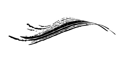 Dry Brush Strokes and Scratches Retro Grunge Background. Distressed Grungy Seamless Pattern Design eps 10