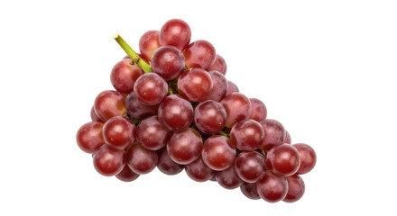 Isolated Red Grapes