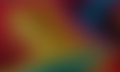 Colorful gradient background with blurred effect and grainy texture