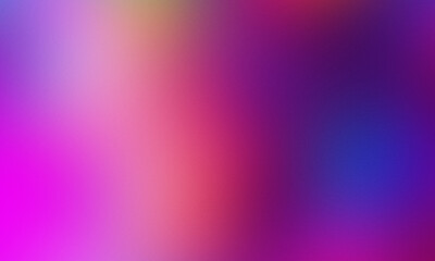 Gradient with pink, purple, blue