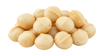 Isolated Macadamia Nuts