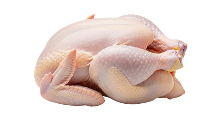 Isolated Whole Chicken