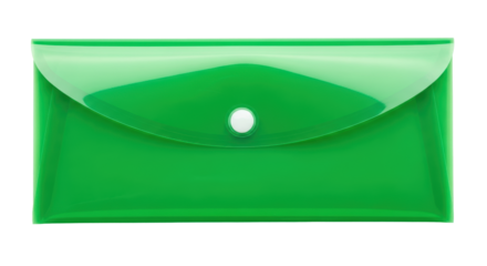 Isolated Green Envelope