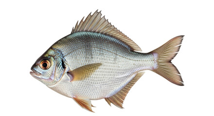 Obraz premium Isolated Silver Bream Fish