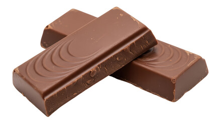 Isolated Chocolate Bars