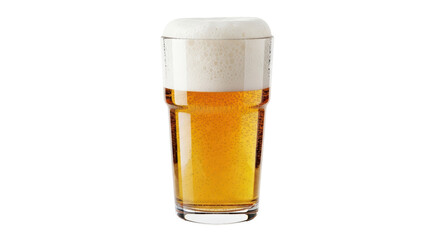 Isolated Beer Glass