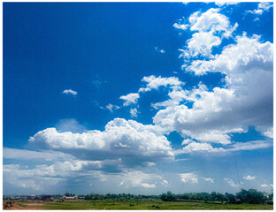 Blue bright Sky
