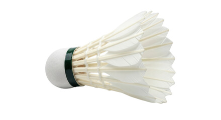 Isolated Badminton Shuttlecock