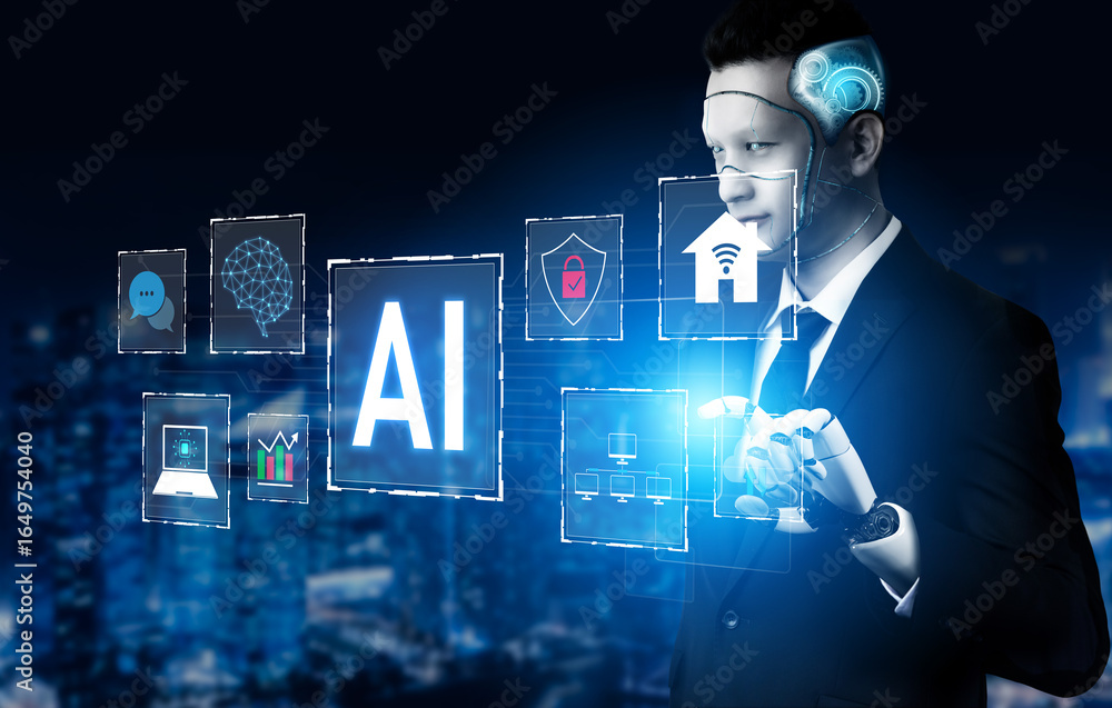 Poster ai powers integration in smart ecosystems by automating tasks, securing networks, processing real-ti