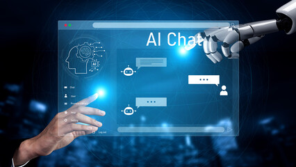 AI enhances chatbot interface by streamlining chatbot, communication, and AI support into one intelligent conversational platform Vouch