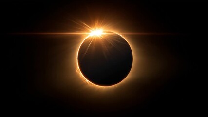 Spectacular solar eclipse captures rare astronomical event in breathtaking detail during summer