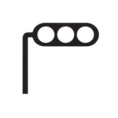 Fashion illustration of 3D glasses isolated on a white background, symbolizing cinema and movie technology