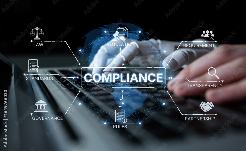 Poster ai ensures compliance with automated policy checks, smart regulation systems, and intelligent auditi