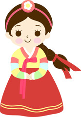 한복여아