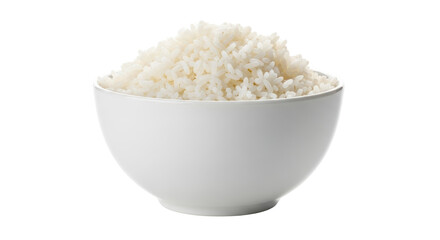 Isolated Cooked Rice