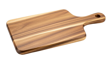 Isolated Wooden Cutting Board