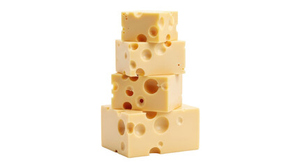 Isolated Swiss Cheese