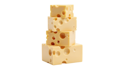 Isolated Swiss Cheese