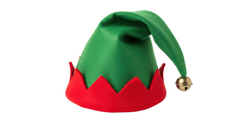 Isolated Elf Hat