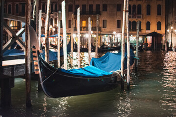 Giro nei canali di Venezia in Gondola, Venezia, Veneto (Italia)