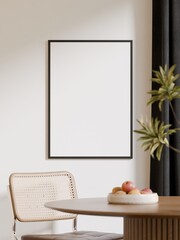 Obraz premium Frame Mockup Interior Scene