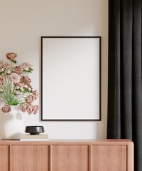 Frame Mockup Interior Scene