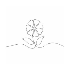 Vector Illustration Of A Marigold