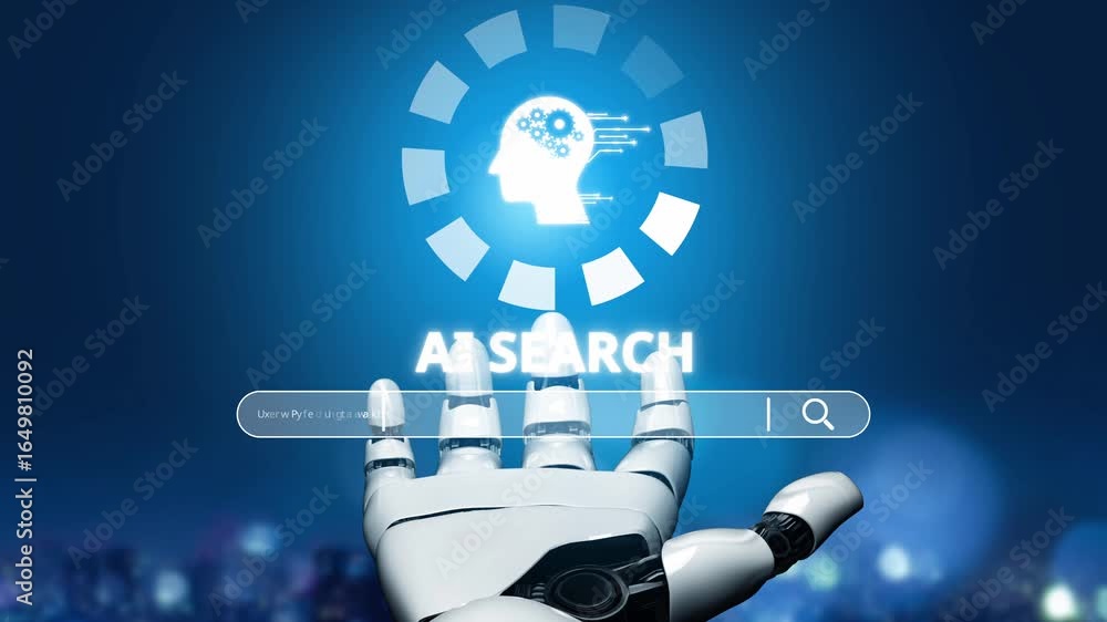 Poster ai search engine systems enhance seo data access. intelligent search engines powered by ai improve s