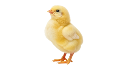 Isolated Yellow Chicken