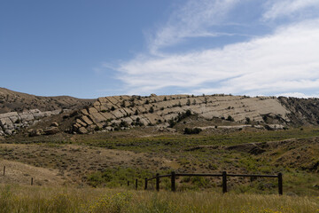 landscape of Wyoming