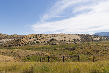 landscape in Wyoming 