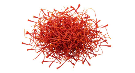 Isolated Saffron Threads