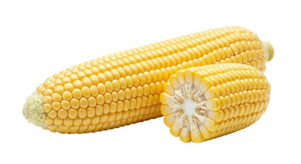 Isolated Corn on the Cob