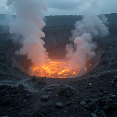 The astounding fumaroles of the volcano Dallol (Ethiopia)