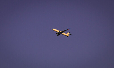 aircraft in flight