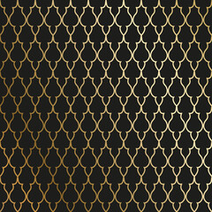 Fototapeta premium Abstract golden pattern